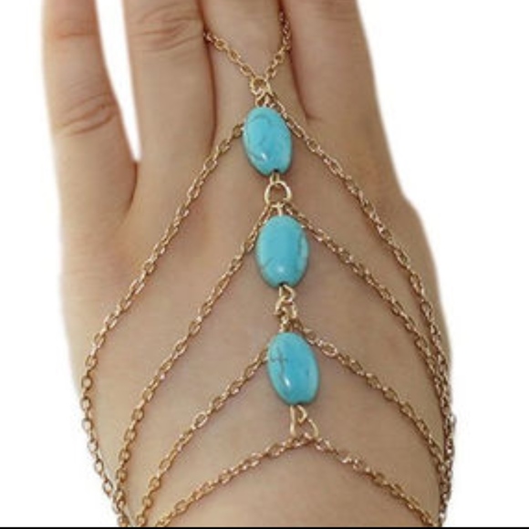 Boho Hand Chain - Picture 3 of 3